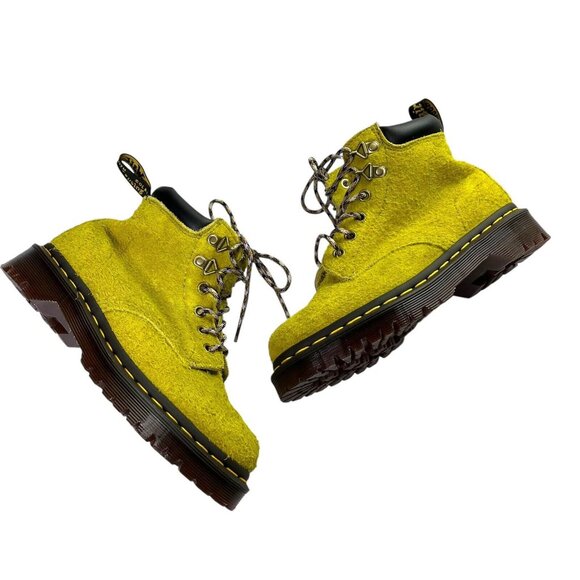 Urban Outfitters Dr Martens 939 Ben Suede Hiker Moss Chartreuse Green EU 36 - Picture 2 of 5